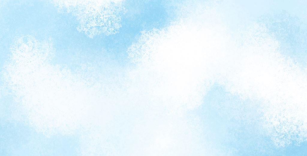 blue wolken
